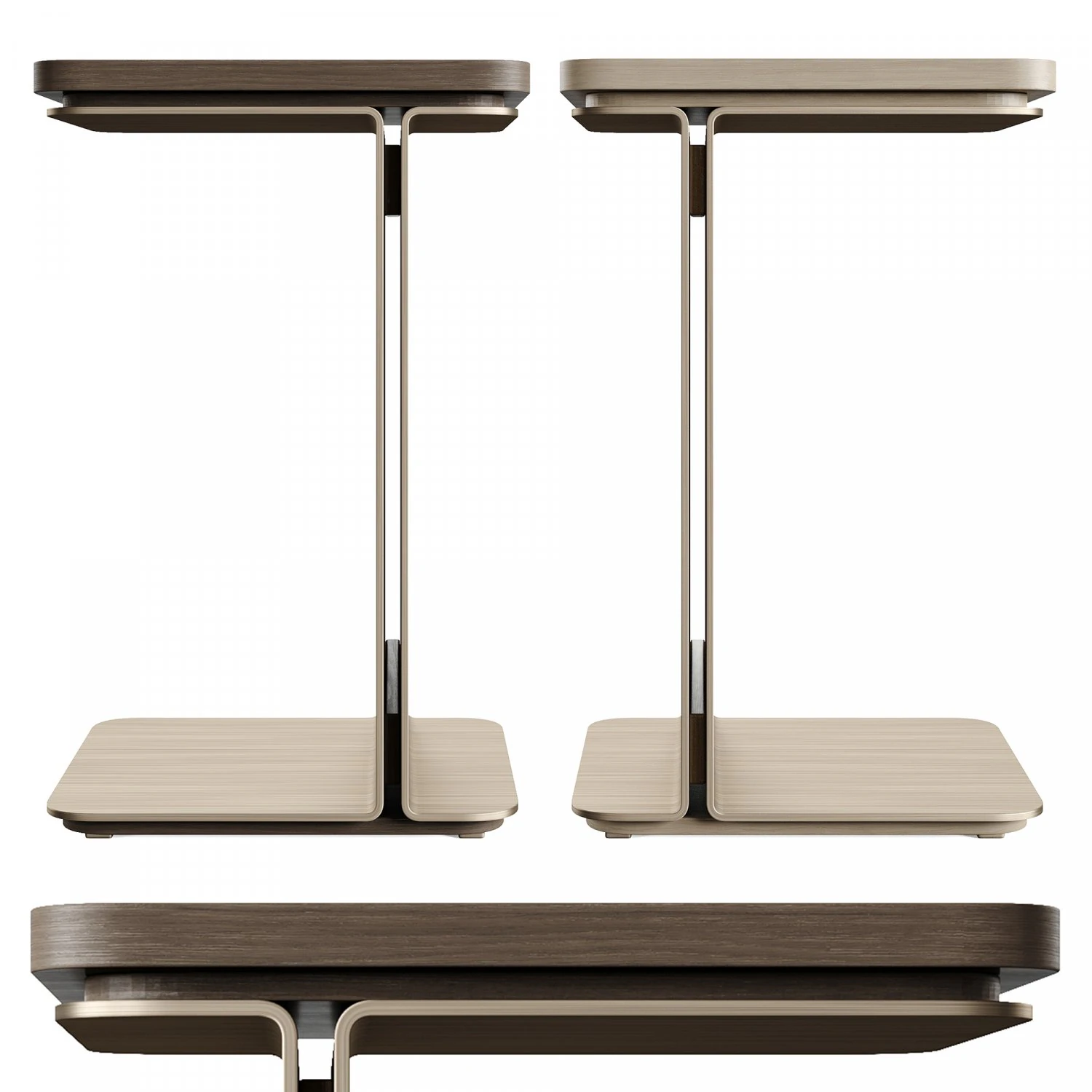 Desiron Workshop APD Side Table Square 3D Model .c4d .max .obj .3ds .fbx .stl .blend 