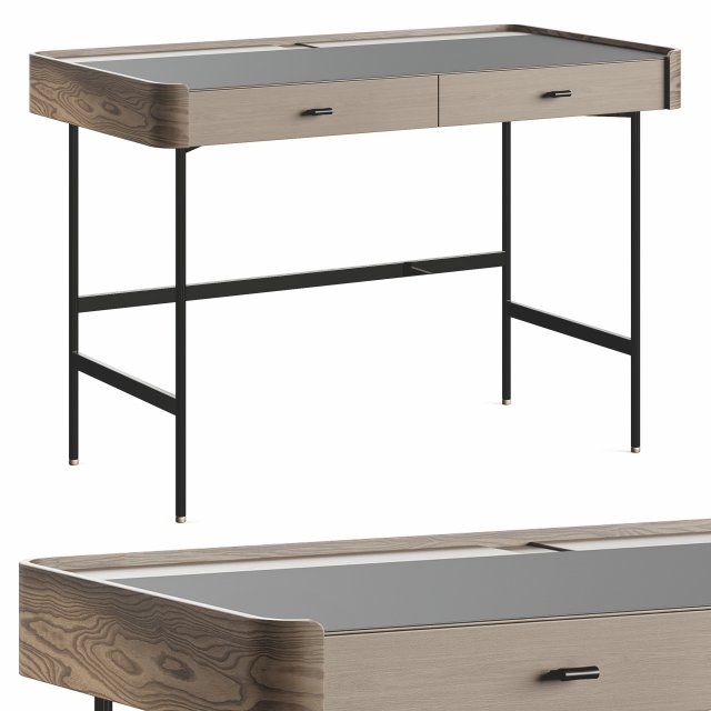 Porado Dafto Console Table Modèle 3D .c4d .max .obj .3ds .fbx .stl .blend 