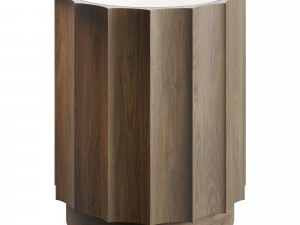 Value City Lea Accent Table 3D Model