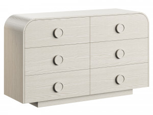 WestElm Sarah Sherman Samuel Knob Dresser 3D Model