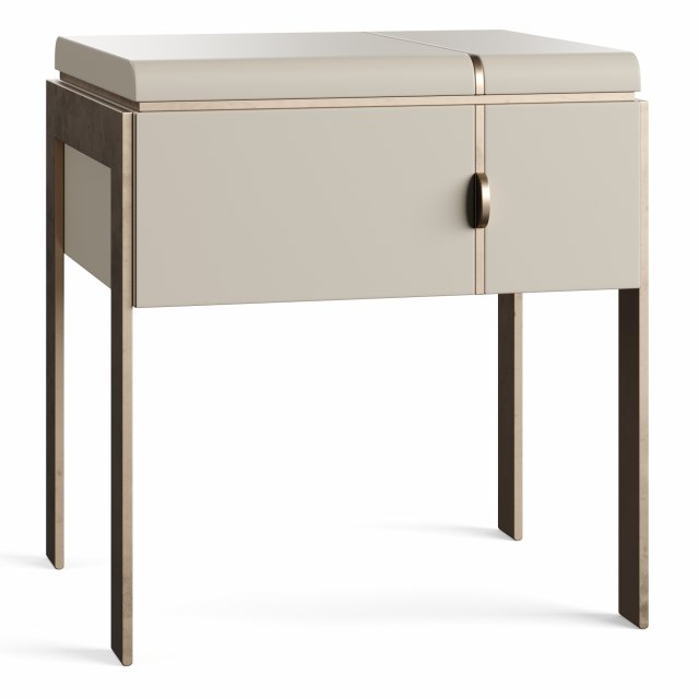 Carpanese Home ALTHEA N Bedside Table Modelo 3D .c4d .max .obj .3ds .fbx .stl .blend 