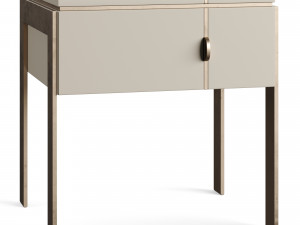 Carpanese Home ALTHEA N Bedside Table Modelo 3D