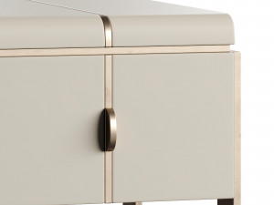 Carpanese Home ALTHEA N Bedside Table Modelo 3D