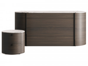 Poliform Onda Living Collection 3D 模型