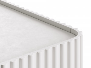 Truffle White Credenza 3D 模型