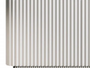 Truffle White Credenza 3D Model