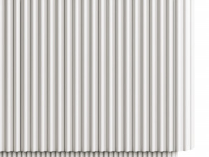 Truffle White Credenza 3D 模型