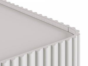 Truffle White Credenza 3D 模型