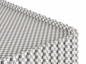 Truffle White Credenza 3D 模型