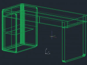 Fendi Icon Console Table 2023 3D Model