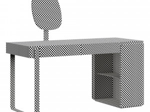 Fendi Icon Lady Desk 2023 3D 模型
