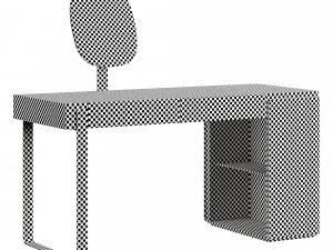 Fendi Icon Lady Desk 2023 3D Model