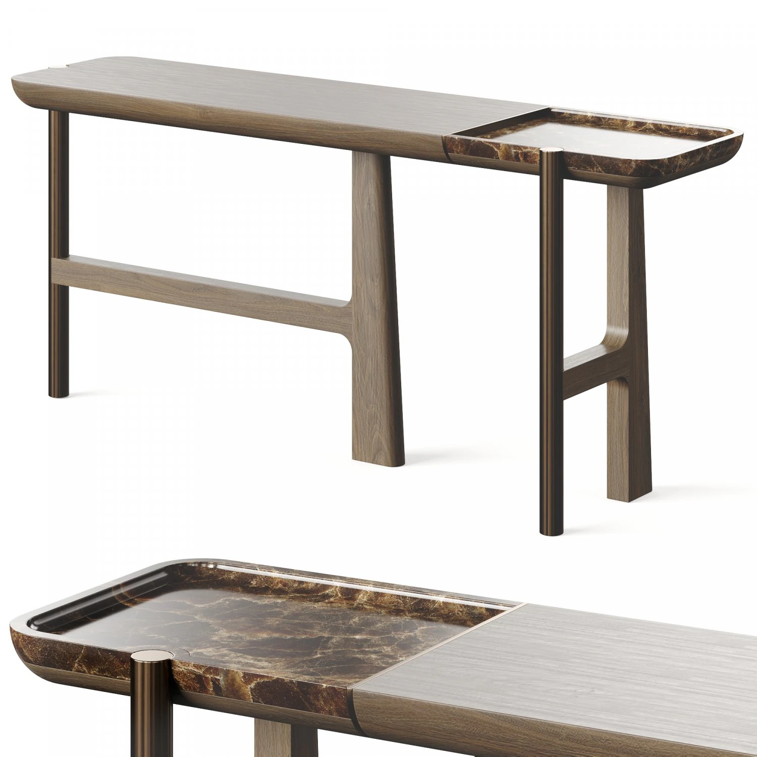 Atelier Tortil Land3 Console Mutenye 3D Model .c4d .max .obj .3ds .fbx .stl .blend 