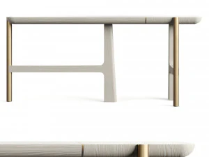 Atelier Tortil Land1 Land2 Console Mutenye 3D Model