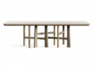 Atelier Tortil Wood I Table Modèle 3D