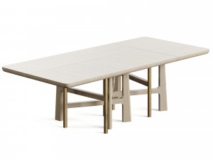 Atelier Tortil Wood I Table Modèle 3D