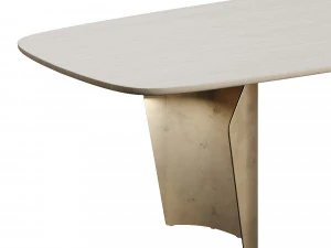 Bonaldo Flame Table Wood Top 3D Model
