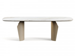 Bonaldo Flame Table Marble Top Modelo 3D