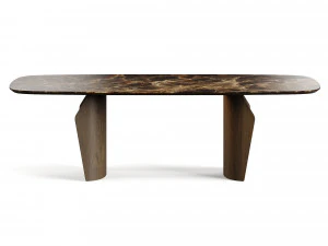Bonaldo Flame Table Marble Top 3D Model
