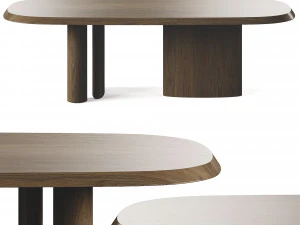 Bonaldo Padiglioni 2023 Dining Tables 3D Model