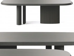 Bonaldo Padiglioni 2023 Dining Tables 3D Model