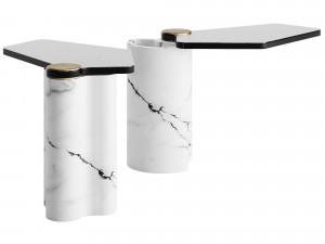 Henge07 Plynto Coffee Table 3D Model
