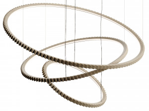 Circles IIs Pendant Lamp By LuxLucia Casa 3D Model