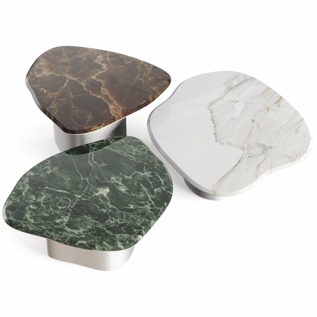 Secolo Fragment Coffee Table Model 3D .c4d .max .obj .3ds .fbx .stl .blend 
