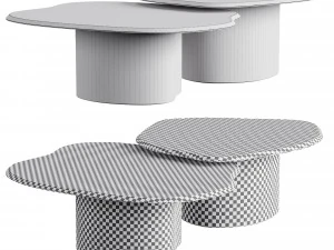 Secolo Fragment Coffee Table 3D Model