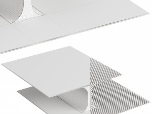 Bonaldo Kasumi 2023 Center Coffee Table 3D Model