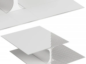 Bonaldo Kasumi 2023 Center Coffee Table 3D Model