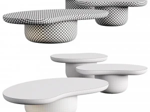 Secolo Laghi Monochrome 3D Model