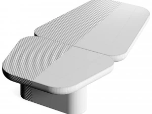 Secolo Pangea Coffee Table 3D Model