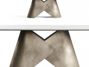 Mesa Cattelan Scott Keramik Modelo 3D