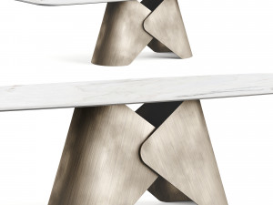 Cattelan Scott Keramik Table 3D 모델
