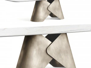 Cattelan Scott Keramik Table 3D Model
