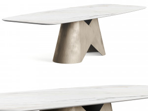 Cattelan Scott Keramik Table 3D 모델