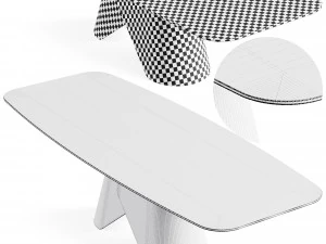 Cattelan Scott Keramik Table 3D Model