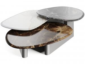 Porada CALLISTRO Mix Coffee Table 3Dモデル