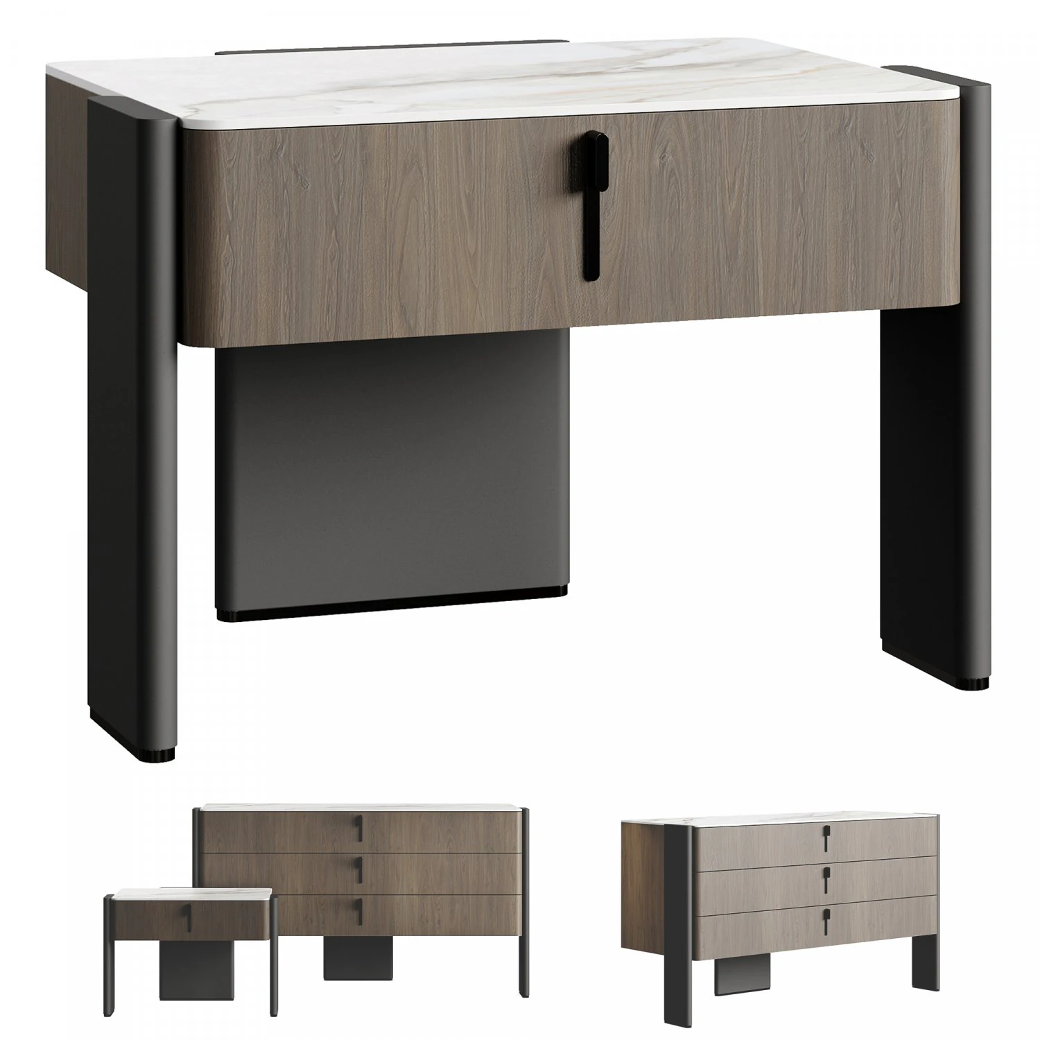 Cattelan Italia JULIAN Collection 3D Model .c4d .max .obj .3ds .fbx .stl .blend 