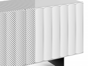 Bonaldo Dorian Sideboard Modèle 3D