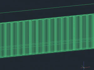 Bonaldo Dorian Sideboard 3D Model