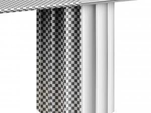 Mesa console Bonaldo Dorian Modelo 3D