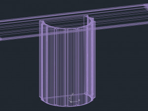 Bonaldo Dorian Console Table Modèle 3D