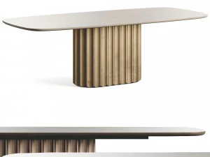 Обідній стіл Bonaldo Dorian 3D Модель