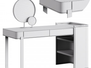 LuxLucia Casa CHLOE 2023 Lady Desk 3D Model
