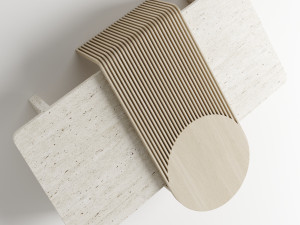 Dooq Stick And Stone Coffee Table Model 3D