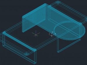 Dooq Stick And Stone Coffee Table Model 3D
