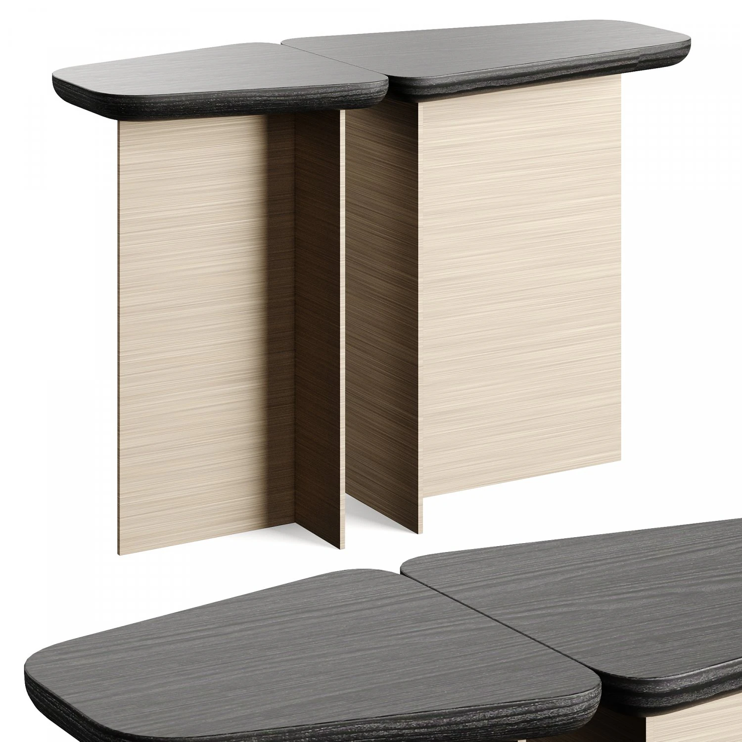 MOVIMENTO FRATELLI CONSOLE TABLE 3D Model .c4d .max .obj .3ds .fbx .stl .blend