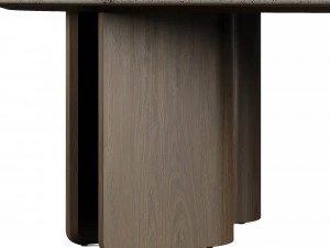 Arhaus Jaira Coffee Oval Table 3D Model